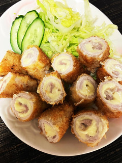 チーズ巻き巻きカツ揚げ揚げ-レシピのメイン写真