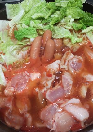 寒い日にはあったかトマト鍋-レシピのメイン写真
