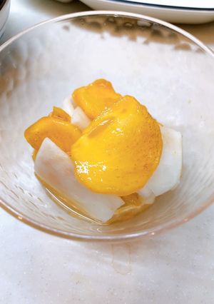 ◇簡単 柿とカブの生酢-レシピのメイン写真