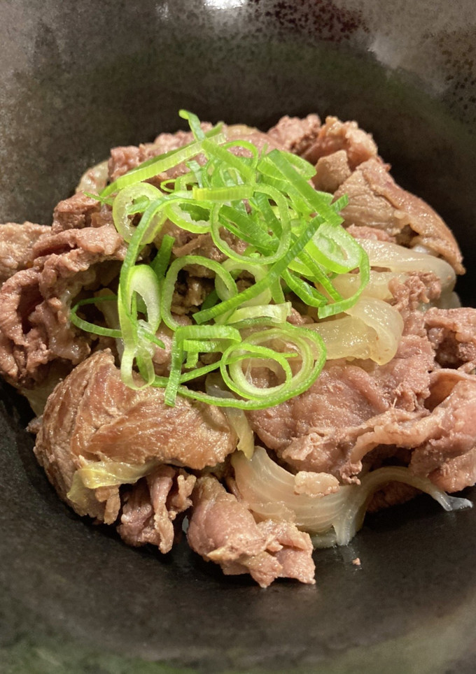 簡単　牛丼-レシピのメイン写真
