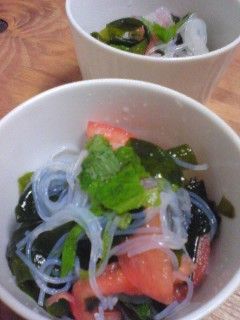 トマトと春雨のサラダ酢の物-レシピのメイン写真
