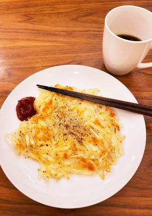 シンプルウマッ！ジャガイモ１個ガレット-レシピのメイン写真