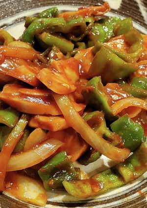 パスタ抜きナポリタン(笑)-レシピのメイン写真
