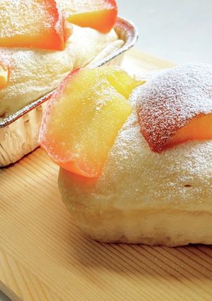 アップルパイ2層ぱん(リンゴジュース煮)-レシピのメイン写真