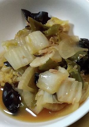 白菜ときくらげのうま煮-レシピのメイン写真