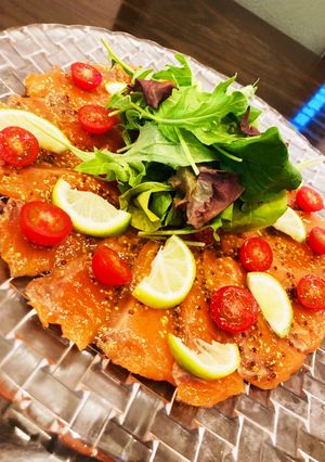 サーモンのカルパッチョ-レシピのメイン写真
