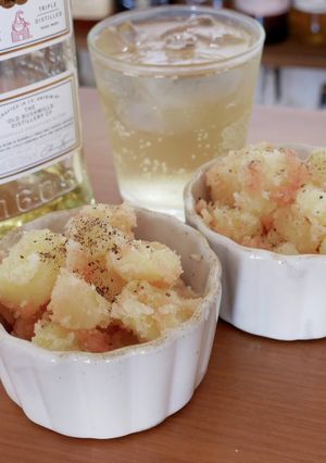 調味料少ない！ホクホクたらこのポテサラ！-レシピのメイン写真