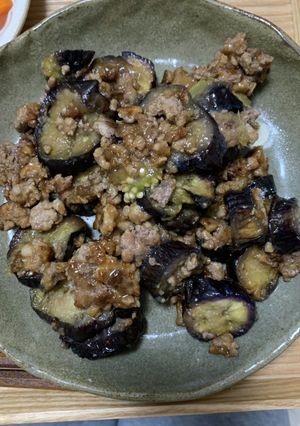 なす挽肉-レシピのメイン写真