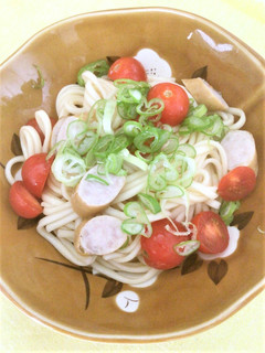 お出汁たっぷり~サラダうどん~-レシピのメイン写真