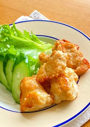 ＊鶏胸肉のにんにくガッツリから揚げ＊-レシピのメイン写真
