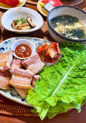 簡単美味しい♩サムギョプサル-レシピのメイン写真