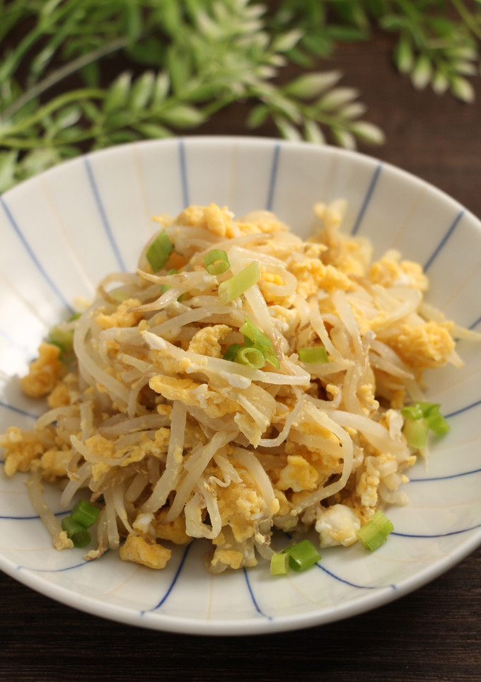 簡単！もやしの鶏がら風味炒め-レシピのメイン写真