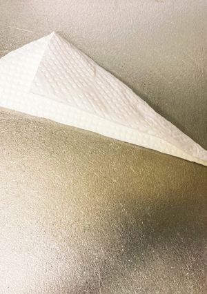 キッチンペーパーでの落とし蓋の作り方-レシピのメイン写真