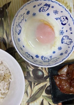 朝食に温泉たまご-レシピのメイン写真