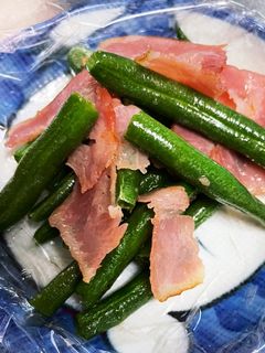 いんげんベーコン炒め-レシピのメイン写真