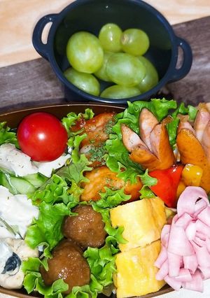娘のお弁当　R4.11.17-レシピのメイン写真