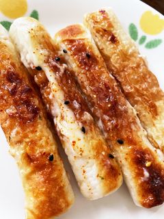 ちくわマヨ焼き☆一人飯メーン惣菜-レシピのメイン写真