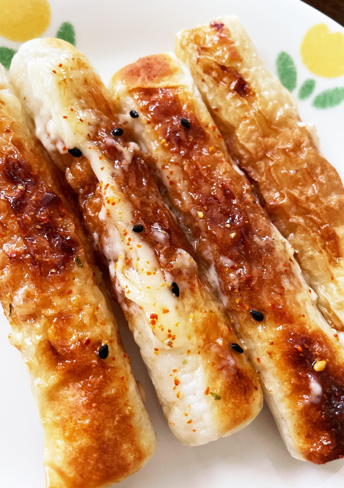 ちくわマヨ焼き☆一人飯メーン惣菜-レシピのメイン写真