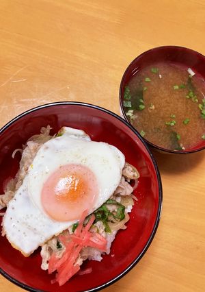 ランチにパパッと簡単豚丼〜♪-レシピのメイン写真