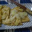 超簡単!油揚げのネギ味噌のせ