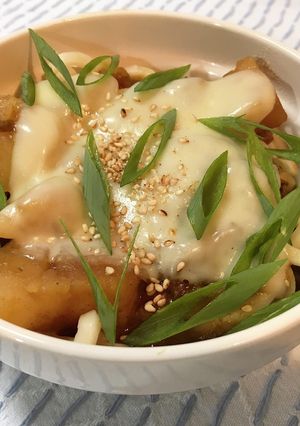 残りカレーでチーズのうまみカレーうどん-レシピのメイン写真