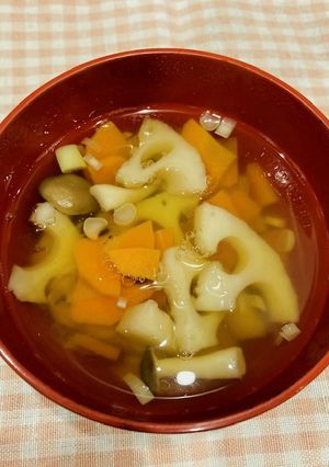 あったか根菜汁-レシピのメイン写真