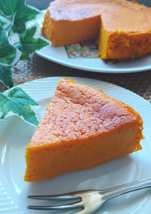 簡単♪しっとり、なめらか★かぼちゃケーキ-レシピのメイン写真