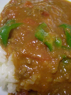 万能カレー★【2日目編】ピーマン&トマト-レシピのメイン写真