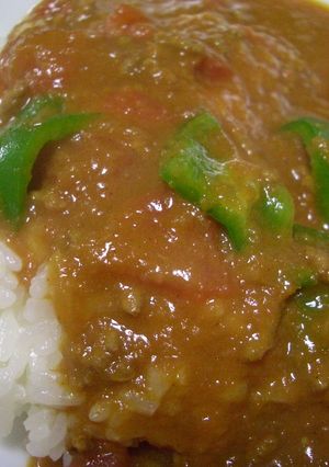 万能カレー★【2日目編】ピーマン＆トマト-レシピのメイン写真