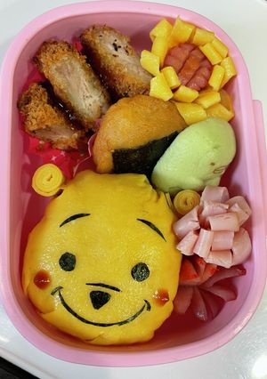 プーさん弁当-レシピのメイン写真