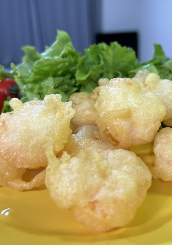 中華料理店のエビの天ぷら-レシピのメイン写真