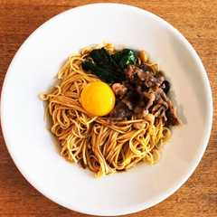 รูปของ ❀一番簡単❀ハナマサの旨辛汁なし担々麺