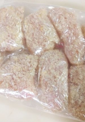 お弁当用一口鶏むね肉のフライ-レシピのメイン写真