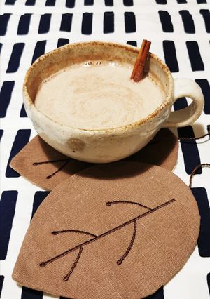 きなことシナモンのホットミルク-レシピのメイン写真