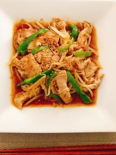 焼肉タレとオイスターソースで豚もやし炒め-レシピのメイン写真
