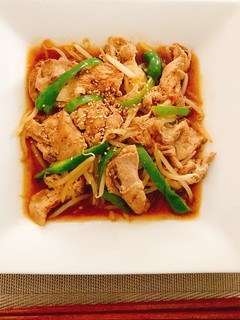 焼肉タレとオイスターソースで豚もやし炒め-レシピのメイン写真
