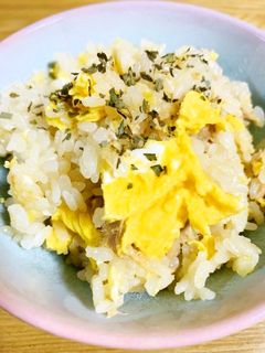 超簡単!ツナ玉の炊込みご飯-レシピのメイン写真