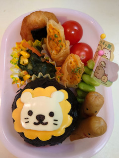 簡単キャラ弁 ライオンくん-レシピのメイン写真