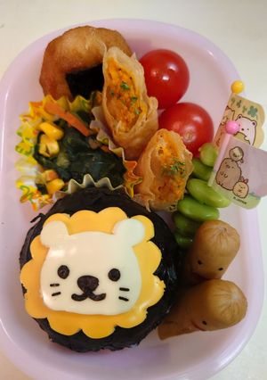 簡単キャラ弁 ライオンくん-レシピのメイン写真