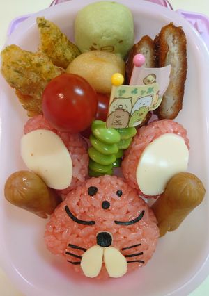 ぼのぼの しまっちゃうおじさん キャラ弁-レシピのメイン写真