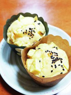 さつま芋と林檎のカップケーキ-レシピのメイン写真