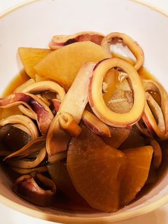 イカと大根の煮物-レシピのメイン写真