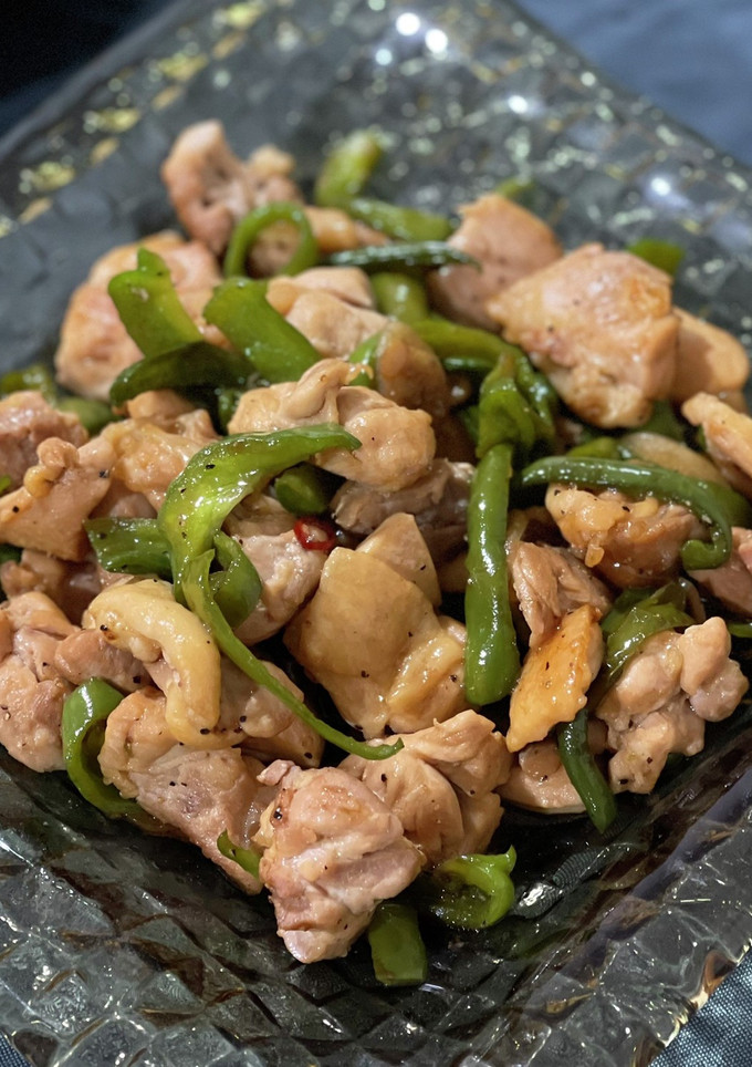 簡単♡鶏もも肉の青椒肉絲風-レシピのメイン写真