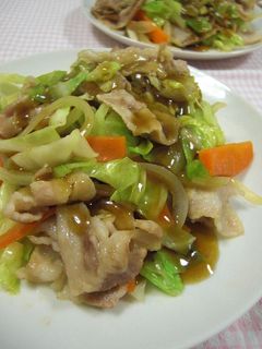 ✿肉野菜炒めのソースあんかけ✿-レシピのメイン写真