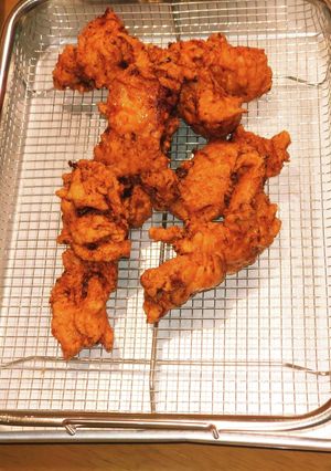 ダイヤモンドカット鶏ムネ唐揚げ-レシピのメイン写真