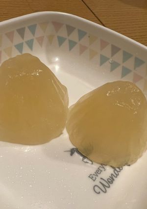 卵の空きパックでりんごシャーベットアイス-レシピのメイン写真