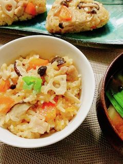 炊飯器にお任せ♪餅餅な中華おこわ風♪-レシピのメイン写真