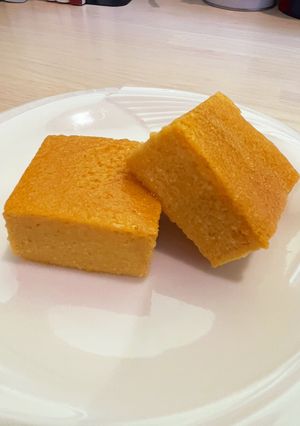 低脂質！かぼちゃチーズケーキ-レシピのメイン写真