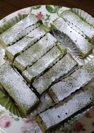 抹茶のスティクチーズケーキ-レシピのメイン写真
