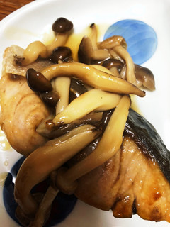 梅酒香る鰤のきのこあんかけ-レシピのメイン写真